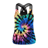 OM 3D Printing Sling Tops Backless Tank Top