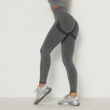 High Waisted Full Length Seamless Workout Leggings
