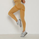 High Waisted Full Length Seamless Workout Leggings