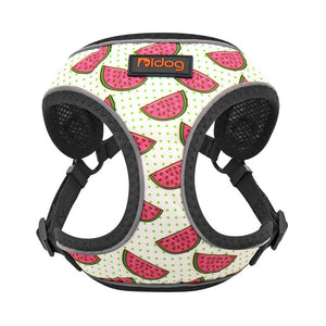 Printed Nylon Reflective Pet Harness Vest