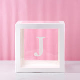 Alphabet Custom Transparent Balloon Box Party Decoration