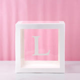 Alphabet Custom Transparent Balloon Box Party Decoration