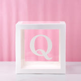 Alphabet Custom Transparent Balloon Box Party Decoration