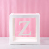 Alphabet Custom Transparent Balloon Box Party Decoration