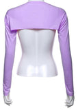 Women One Piece Sleeves Arm Cover Shrug