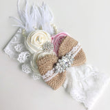 Vintage Flower Headband