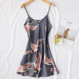 Women Lace Gown Kimono Bathrobe Set