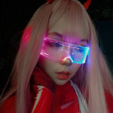 LED Luminous Vintage Punk Sunglasses