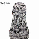 Camo Print Silk Durag