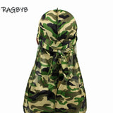 Camo Print Silk Durag