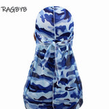 Camo Print Silk Durag