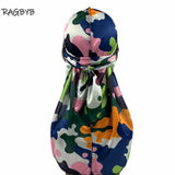 Camo Print Silk Durag