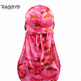 Camo Print Silk Durag