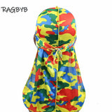 Camo Print Silk Durag