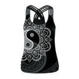 OM 3D Printing Sling Tops Backless Tank Top
