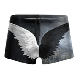 Men's Angel Wings Swimming Shorts