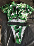 Women's Sports Short Sleeve T-shirt Bikini Swimwear