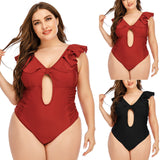 Plus Size One Piece Women's Swimsuit