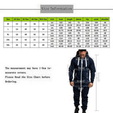 Men's Zipper Hoodie One-piece Garment Pajama Playsuit