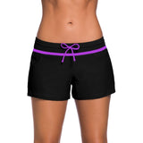 Women’s Solid Spa Swim Shorts