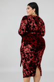 Women Sexy V Neck Lace Long Sleeve Bodycon Dress