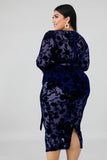 Women Sexy V Neck Lace Long Sleeve Bodycon Dress
